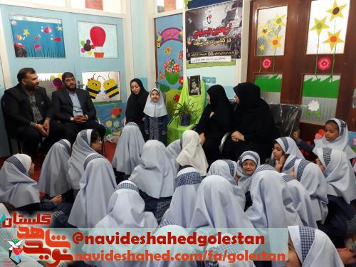 برگزاری اربعین حسینی در کلاس درس شهدا در گنبد کاووس + تصاویر