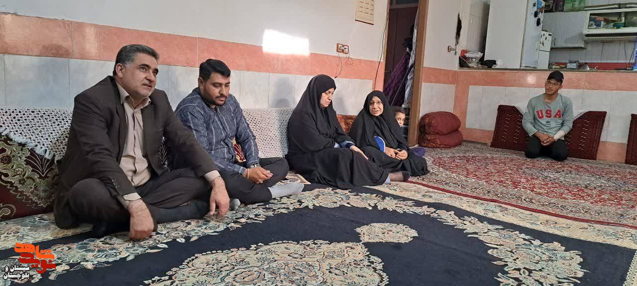 دیدار با خانواده های شهدای حادثه تروریستی مسجد امام علی(ع) زاهدان