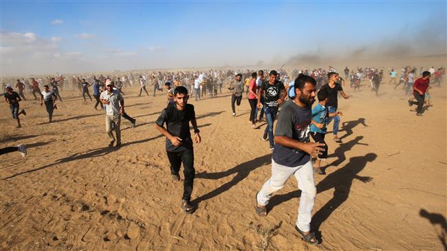 Four Palestinians killed, 120 others injured as Israeli military strikes Gaza Strip Four Palestinians killed, 120 others injured as Israeli military strikes Gaza Strip
