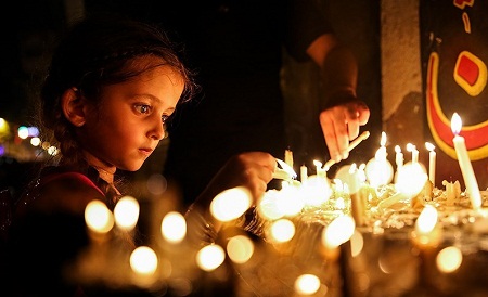People of Ahwaz Hold Candlelight Vigil to Honor Victims of Terrorist Attack