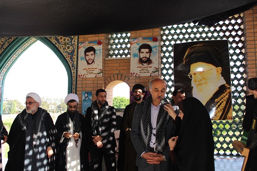 تجدید میثاق دانشگاهیان گرگان با امام و شهدا/ لبیک یا شهید یعنی توکل بر خدا نه امید به کد خدا + تصاویر تجدید میثاق دانشگاهیان گرگان با امام و شهدا/ لبیک یا شهید یعنی توکل بر خدا نه امید به کد خدا + تصاویر