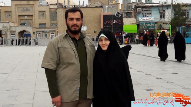 همسر شهید وحید فرهنگی : دلتنگی‌هایم را برای آقا وحید پیامک می‌کنم