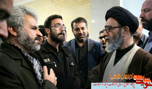 چند نما از حضور پدر شهید حججی در تبریز چند نما از حضور پدر شهید حججی در تبریز