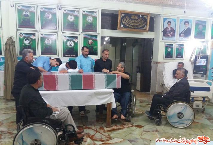 مهمان ويژه آسايشگاه جانبازان امام على (ع) سارى مهمان ويژه آسايشگاه جانبازان امام على (ع) سارى