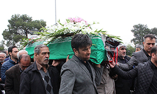 پیکر جانباز «داریوش فاضلی» در گلزار شهدای تهران آرام گرفت پیکر جانباز «داریوش فاضلی» در گلزار شهدای تهران آرام گرفت