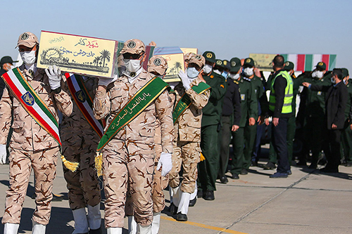 پنج شهید گمنام امروز در اصفهان آرام گرفتند+ تصاویر