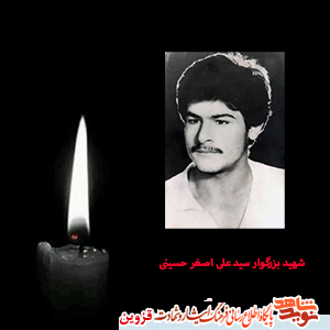 مادر شهید سید علیاصغر حسینی به فرزند شهیدش پیوست مادر شهید سید علیاصغر حسینی به فرزند شهیدش پیوست