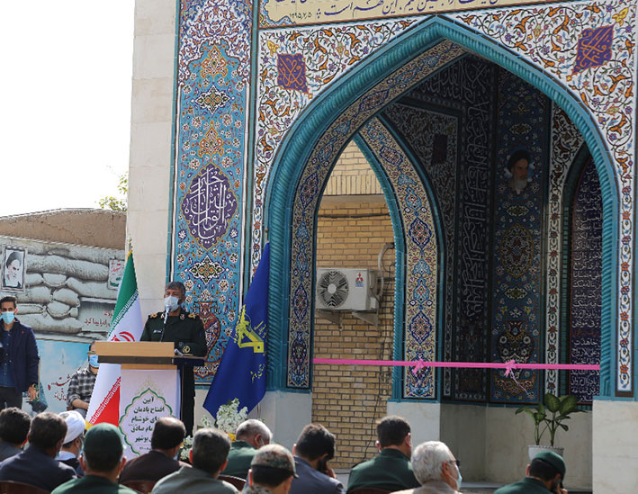 یادمان شهدای گمنام سپاه امام صادق (ع) بوشهر افتتاح شد