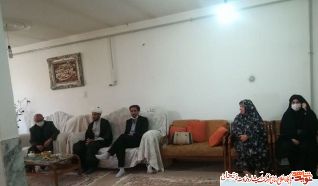 گزارش تصویری/ دیدار با خانواده های شاهد و ایثارگر خدابنده در تیرماه