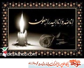 مادر شهید « حمید رضا نیک پور » به فرزند شهیدش پیوست