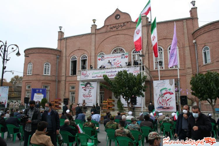 گزارش تصویری/ مراسم سیزدهم آبان ماه در آذربایجان غربی برگزار شد