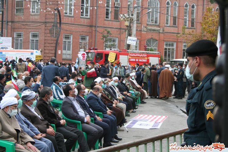 گزارش تصویری/ مراسم سیزدهم آبان ماه در آذربایجان غربی برگزار شد