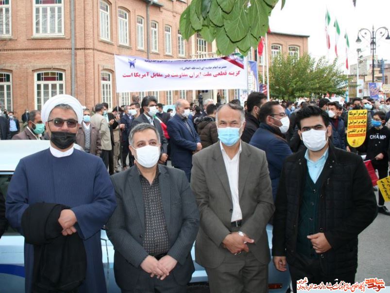 گزارش تصویری/ مراسم سیزدهم آبان ماه در آذربایجان غربی برگزار شد