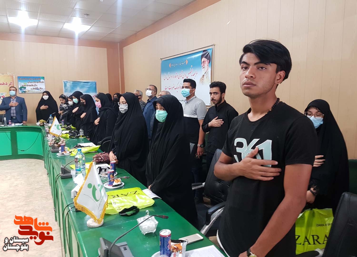 گردهمایی جمعی از قبول شدگان خانواده شاهد و ایثارگر در کنکور 1401