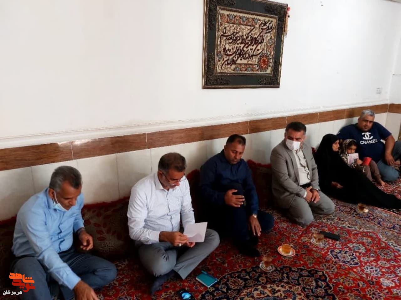 دیدار مدیرکل بنیاد هرمزگان با 14 خانواده شاهد و ایثارگر در بندرعباس