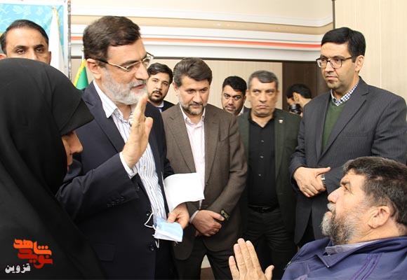 روز دوم سفر معاون رئیس‌جمهور و رئیس بنیاد شهید و امور ایثارگران به استان قزوین به روایت تصاویر