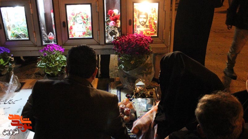 قزوینی‌ها سال نو را در کنار شهدا آغاز کردند