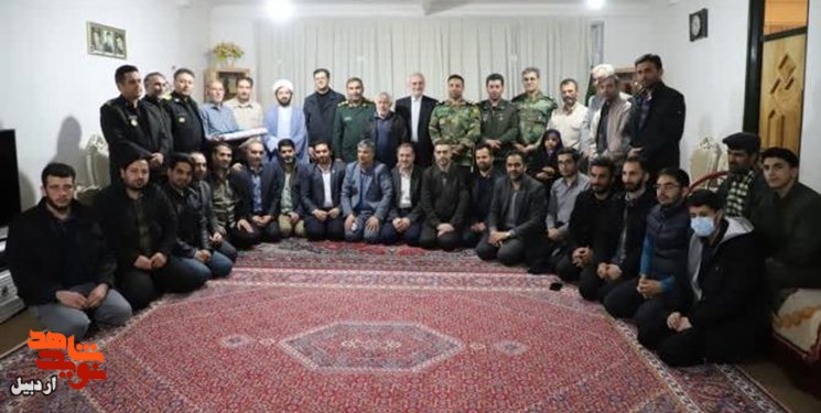 یادواره خانگی شهید ورزشکار«حسن اعتباریان» در اردبیل