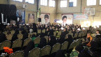 عزاداری جامعه ورزش خلخال در سوگ سردار دل‌ها + عکس