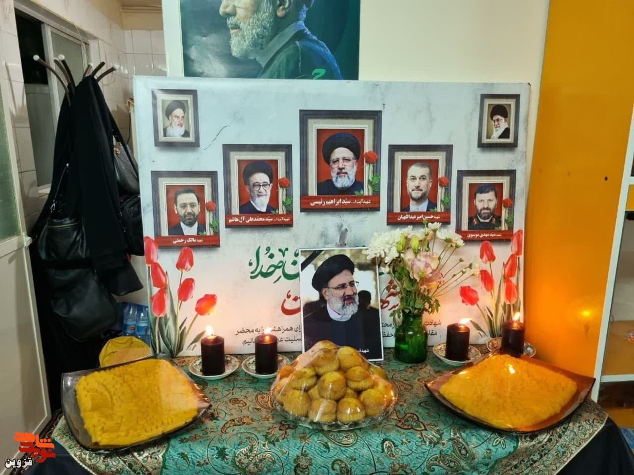 مراسم سومین روز عروج شهیدان خدمت برگزار شد