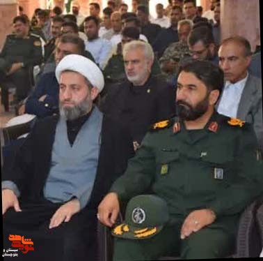 مراسم محوری بزرگداشت شهدای خدمت در شهرستان چابهار
