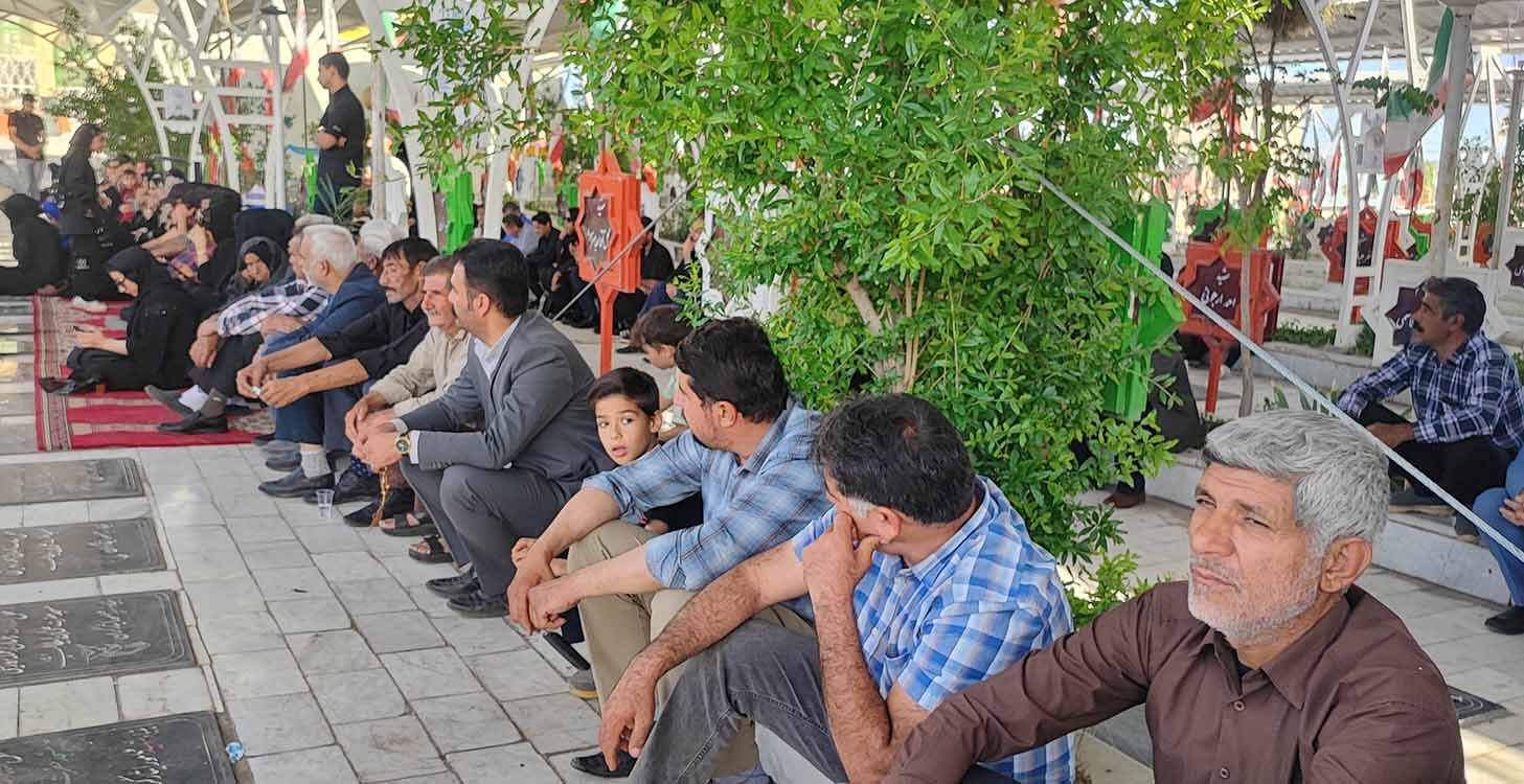 مراسم گراميداشت سالگرد شهادت شهيدان«روح الله عالی» و «علی قاسمی» برگزار شد