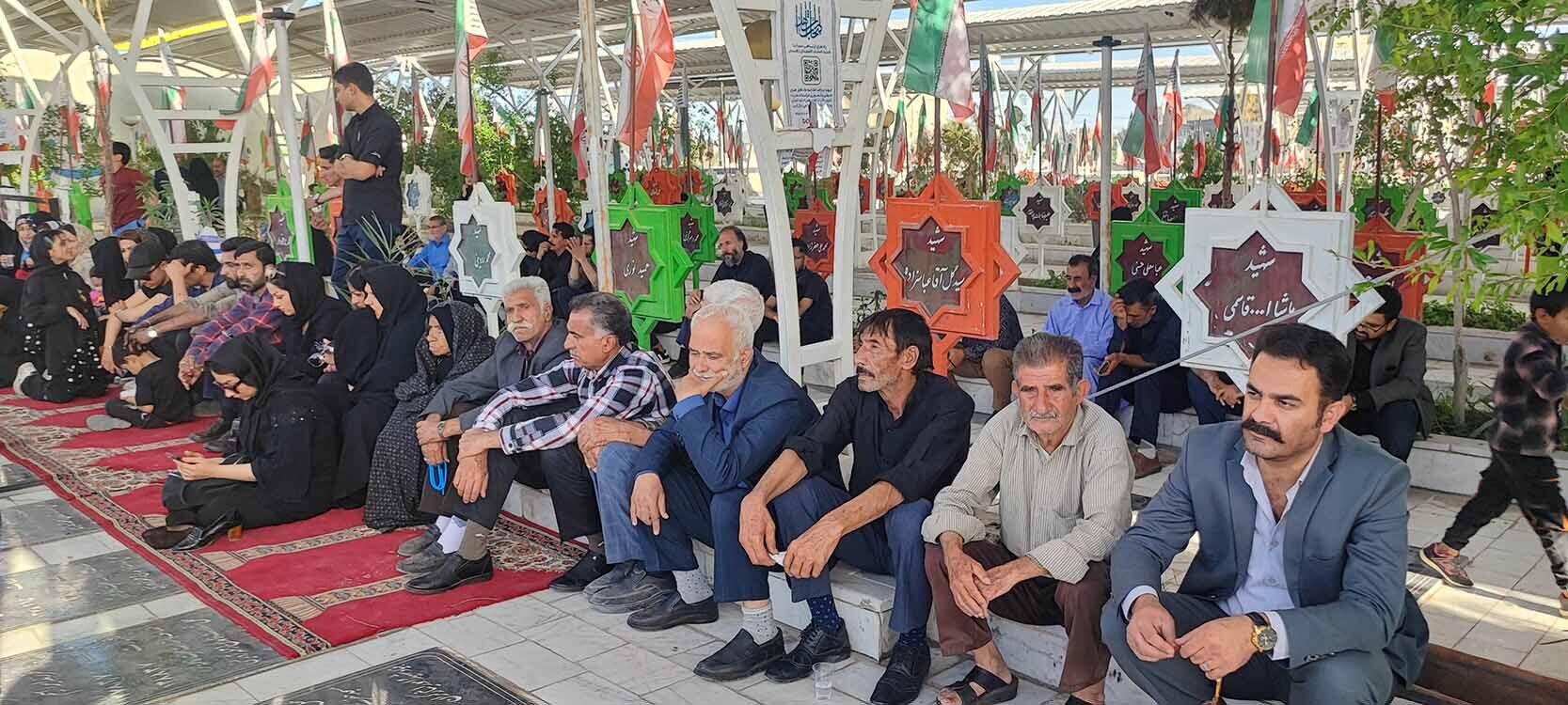 مراسم گراميداشت سالگرد شهادت شهيدان«روح الله عالی» و «علی قاسمی» برگزار شد