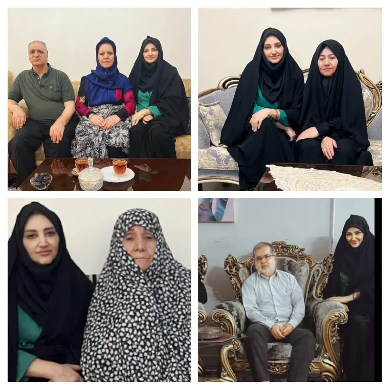 طرح دیدار و سپاس از خانواده‌های معزز ایثارگر تهران بزرگ انجام شد+ تصاویر