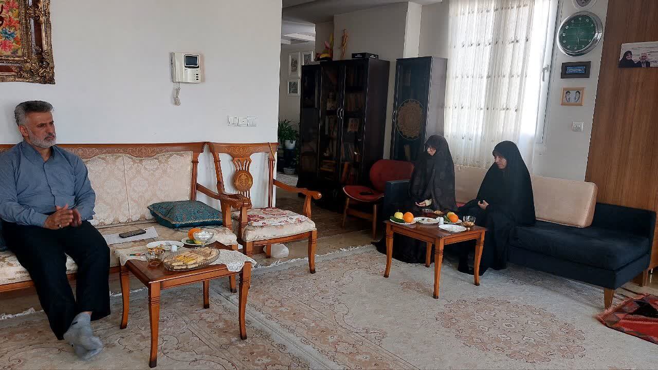 طرح دیدار و سپاس از خانواده‌های معزز ایثارگر انجام شد