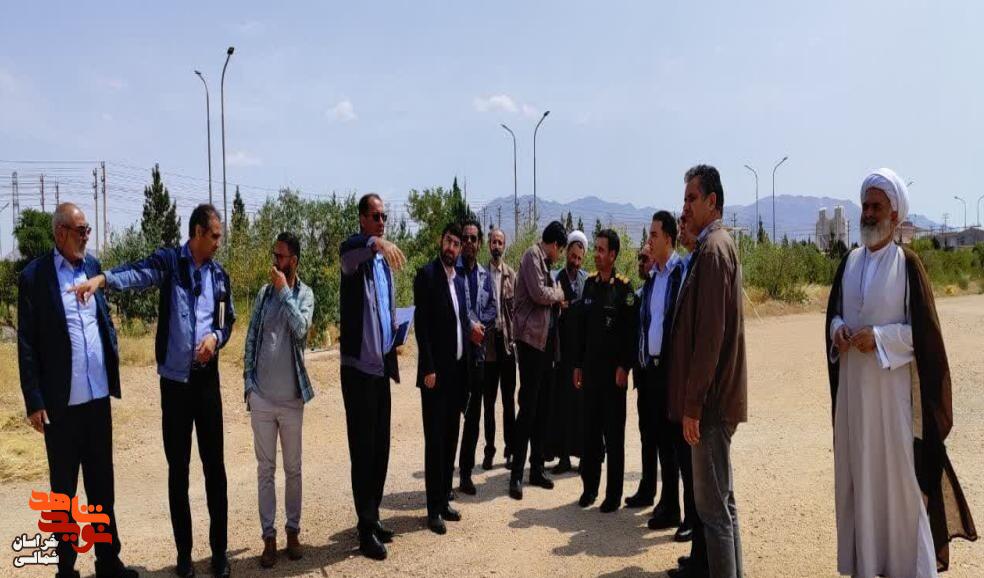 برگزاری جلسه جانمایی تدفین پیکر مطهر شهید گمنام+ تصاویر