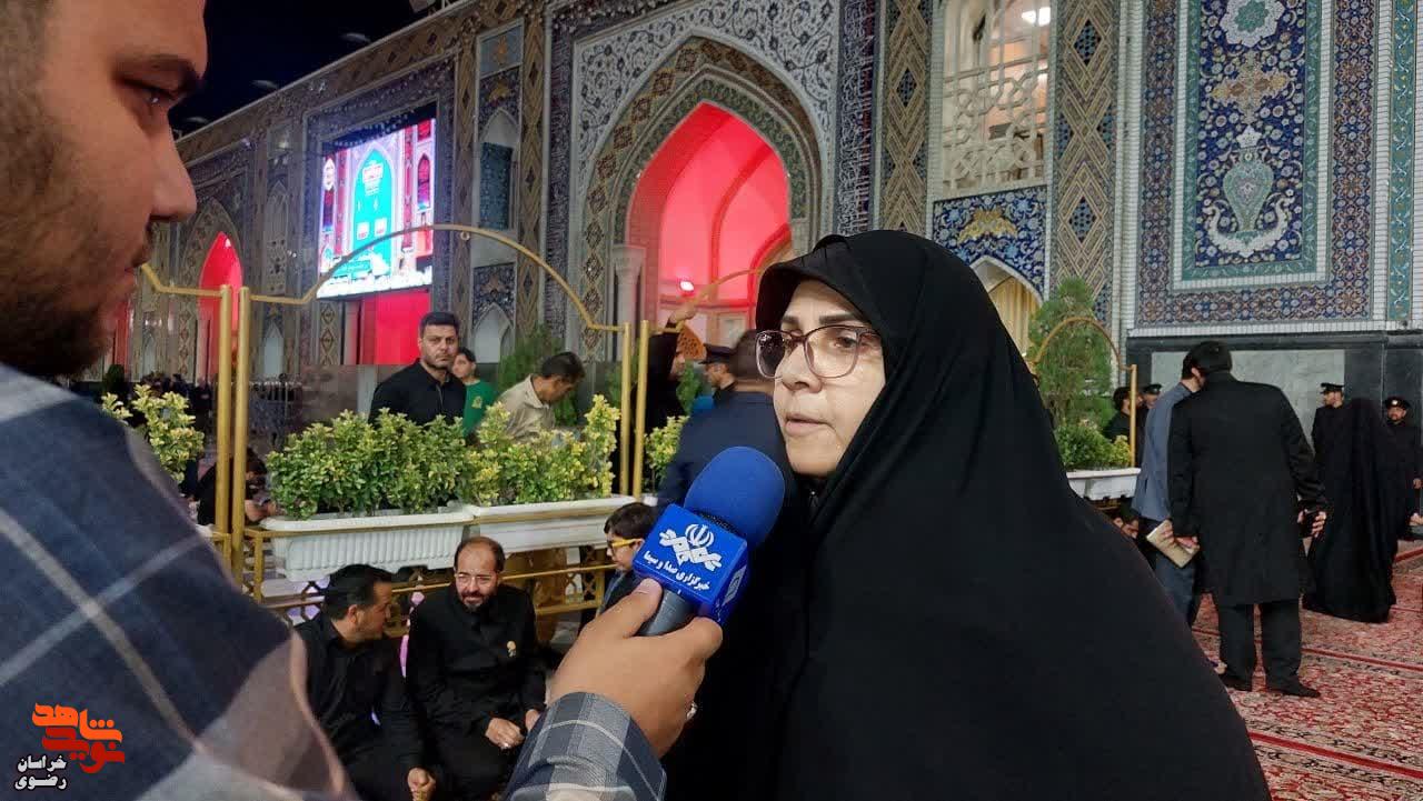خانواده شهدای خراسان رضوی در حملات اخیر، میهمان امام رعوف