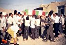 تصاویری از مراسم خاکسپاری شهید «ناصر ارژه»