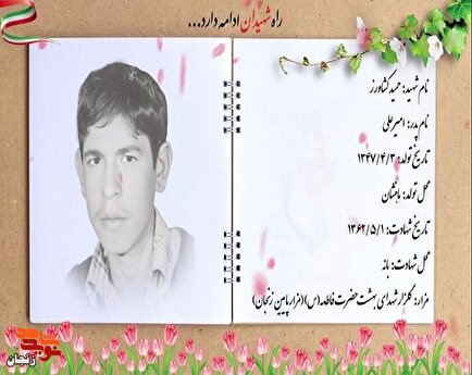 کلیپ / یاد و خاطر شهدای والامقام اول مرداد ماه استان زنجان گرامی باد