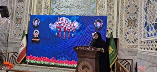 مراسم تکریم مادران و همسران شهدا در مشهد مقدس...