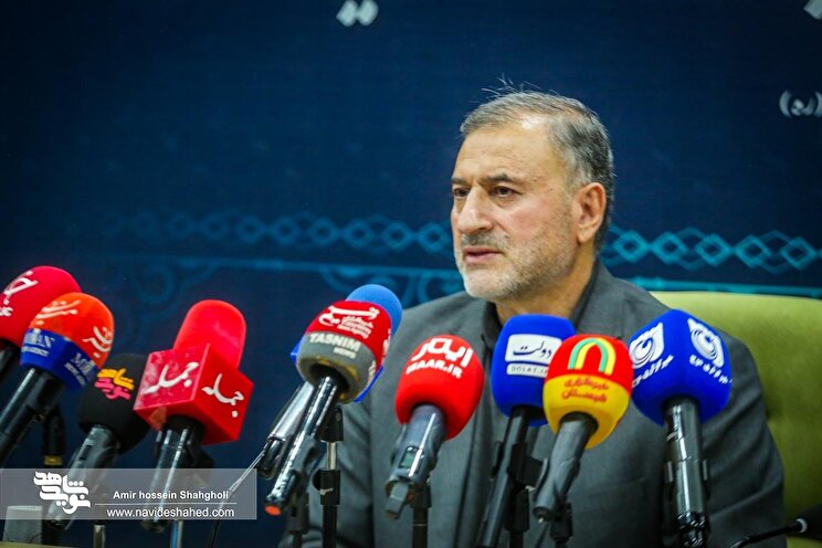 عکس/ نشست خبری تشریح برنامه‌های گرامیداشت چهل‌وششمین سالگرد هفته دفاع مقدس