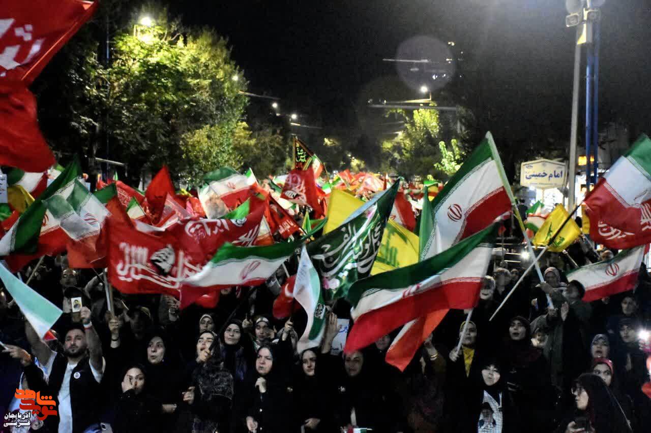 حماسه حضور و ایستادگی ایران قوی در ارومیه