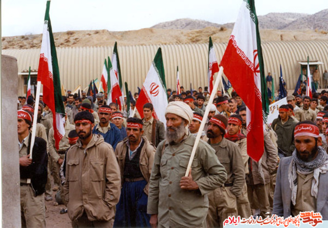 تصاویری از رزمندگان استان ایلام 