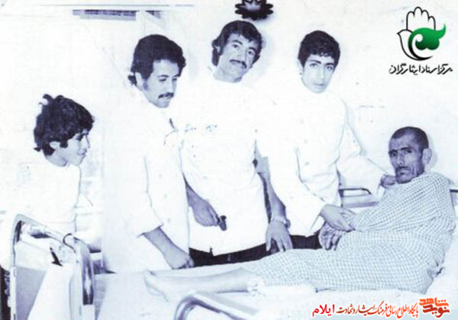 شهید علی خانزادی از شهدای بهیار استان ایلام