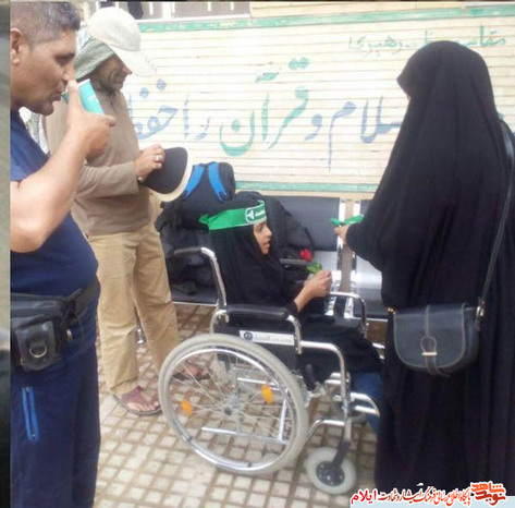 اسکان و پذیرایی زوار ایثارگر اربعین در بازگشت توسط بنیاد شهید وامورایثارگران 