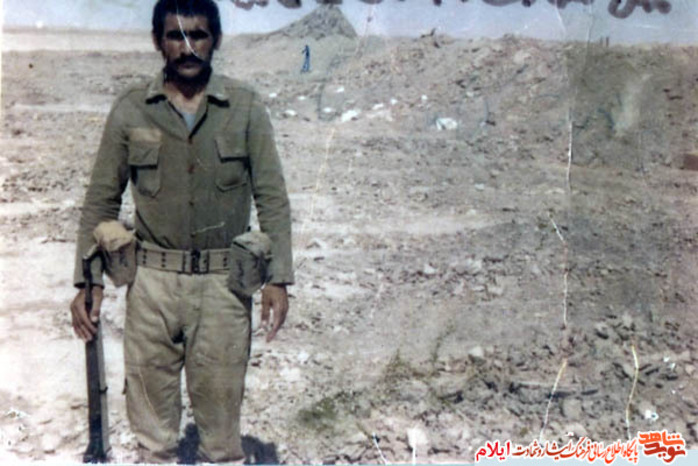 شهید کرم هواسی از شهدای لشکر 21 حمزه گردان 364 آبادان 