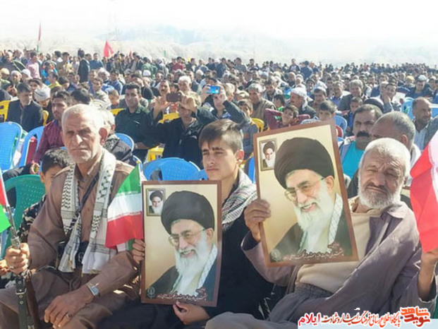 یادواره شهدای عملیات والفجر 5 و 200 شهید ایل شوهان در مهران 