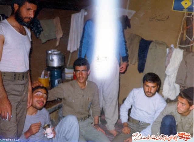 از چپ: داود کریمی - محمود مرادی - داوود آباقری - غلامرضا افشار