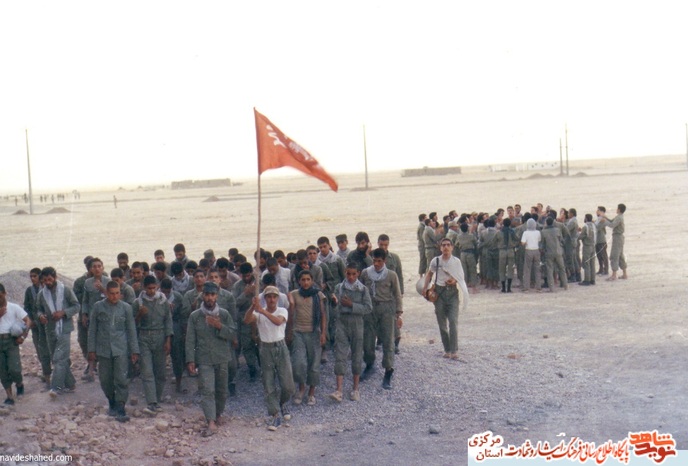 عزاداری چهار گردان از لشکر علی ابن ابیطالب