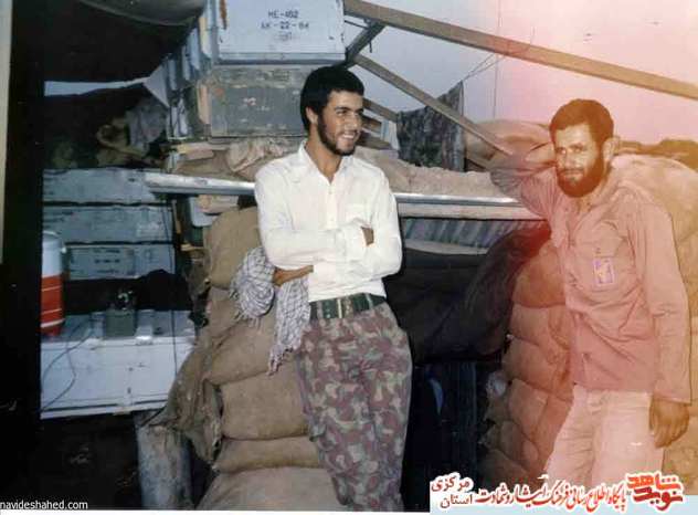 از چپ: سید علی حسینی - محمد رمضانی