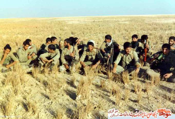 رزمندگان استان مرکزی منطقه انرژی اتمی