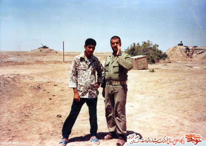 از چپ: جواد سرخیل - یوسف نورزادگان