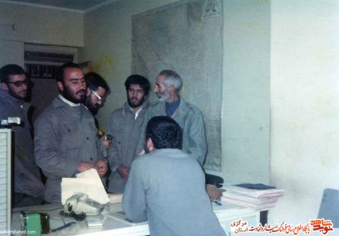 ابوالفضل روغنی - جواد صالحی - شهید ذبیح الله عابدی -...- عباس سمیعی 