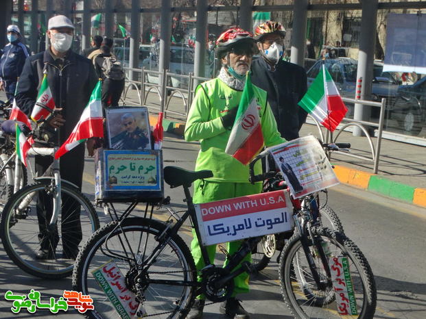 برای عشق به ولایت و امامت و برای انقلاب، مردم ایران تا پای جان ایستاده اند