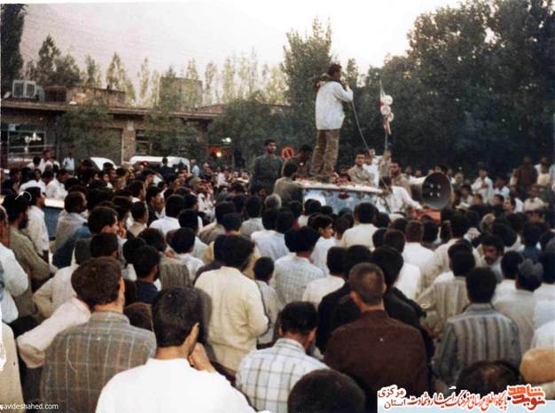 سال 1369- شازند - بازگشت از اسارت آزاده نجفعلی رضایی