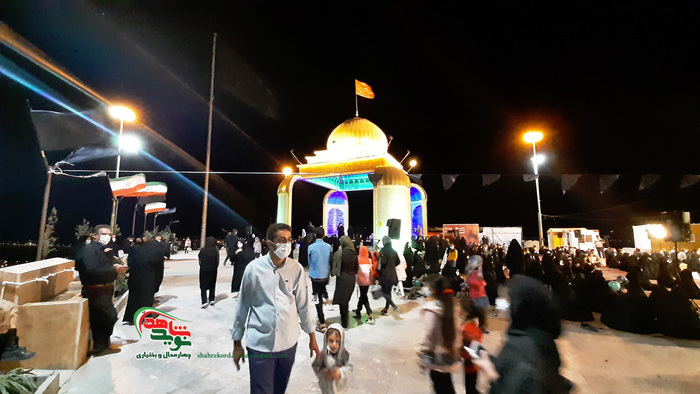 تپه نورالشهدای شهرکرد، پیاده‌روی جاماندگان اربعین حسینی